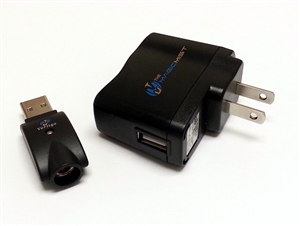 v2 electronic cigarette charger Cigs Express With charged batteries inserted Magic Mist charger-kit for V2